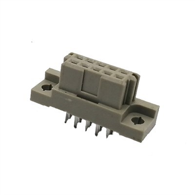 Din41612 Liitin 2 riviä