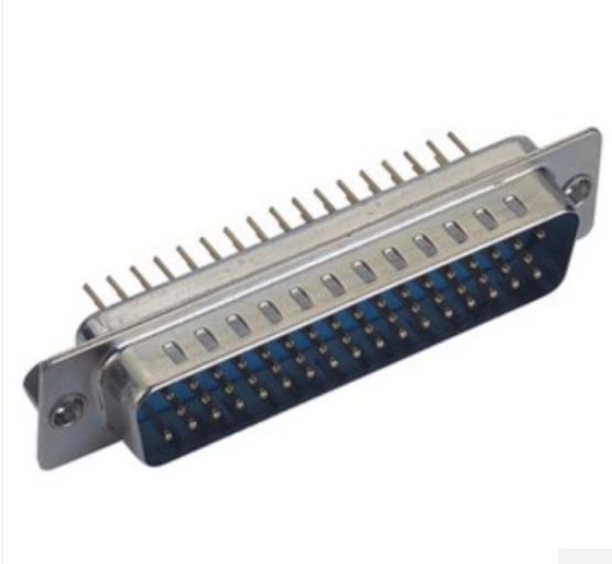 D-SUB PCB uros, kolme riviä 50P suora