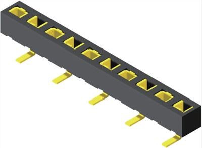 2.0 mm Naarasotsikko H2.0 Yläosa